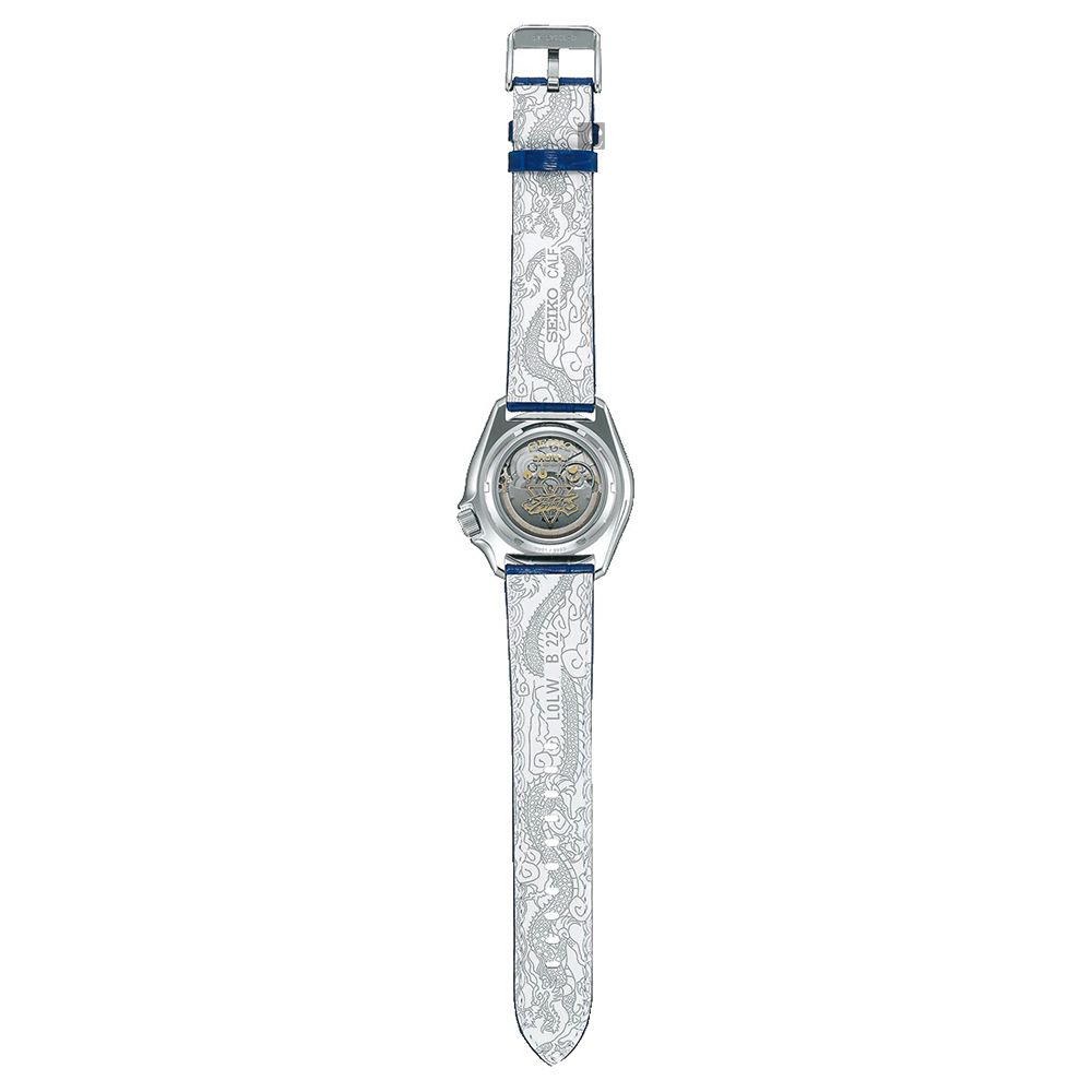 SEIKO 精工5 Sports x 快打旋風 春麗 聯名限量機械錶(SRPF17K1)-42.5mm