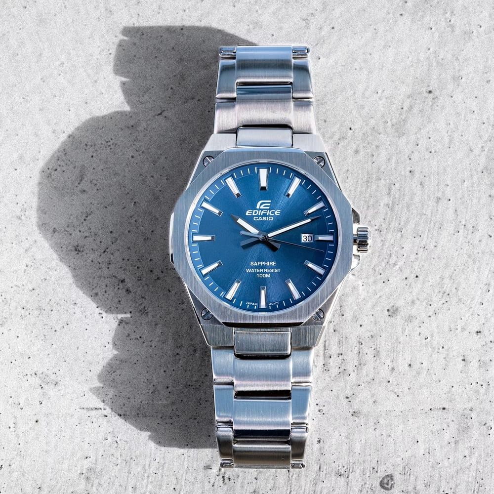 EDIFICECASIOSAPPHIREWATER RESIST100M30
