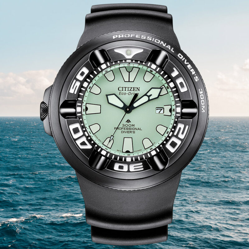 CITIZEN 星辰PROMASTER 光動能 300米潛水腕錶 禮物 推薦 BJ8055-04X